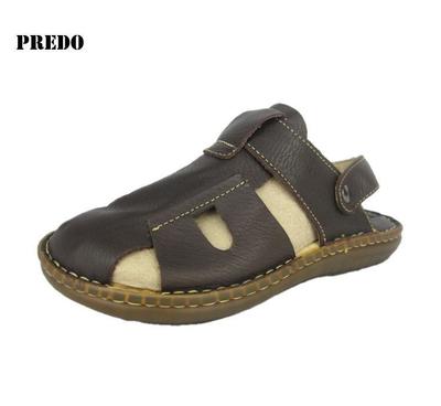 批發(fā)外貿(mào)男士涼鞋 真皮戶外沙灘鞋包頭涼鞋純皮手工軟底的優(yōu)勢(shì)與采購(gòu)指南